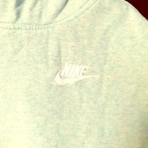 Mint blue Nike sweatshirt